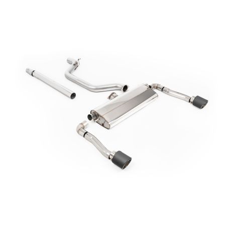 Ligne d'échappement FAP Back inox MILLTEK CUPRA Formentor 2.0 TSI 245ch (2022+)(Homologuée) Embout Carbone