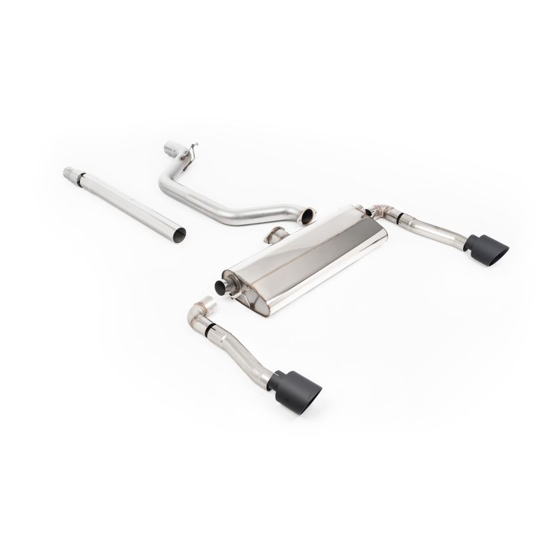 Ligne d'échappement FAP Back inox MILLTEK CUPRA Formentor 2.0 TSI 245ch (2022+)(Homologuée) Embout Noir