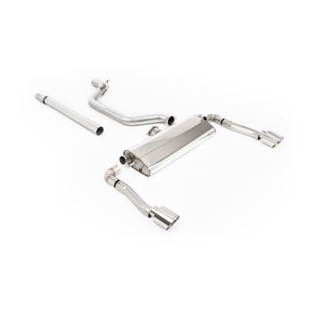 Ligne d'échappement FAP Back inox MILLTEK CUPRA Formentor 2.0 TSI 245ch (2022+)(Homologuée) Embout Chrome