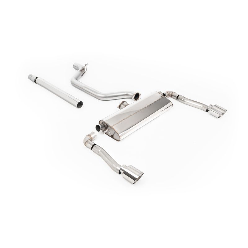 Ligne d'échappement FAP Back inox MILLTEK CUPRA Formentor 2.0 TSI 245ch (2022+)(Homologuée) Embout Chrome