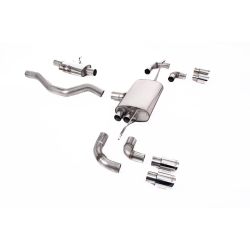 Ligne d'échappement FAP Back inox MILLTEK Land Rover Defender 90 2.0 I4 P300 & P400e(2020à+) Embout Chrome