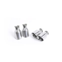 Embouts d'échappement MILLTEK Porsche Cayenne 958 Turbo 4.8 V8(2010à2014) Embout Chrome