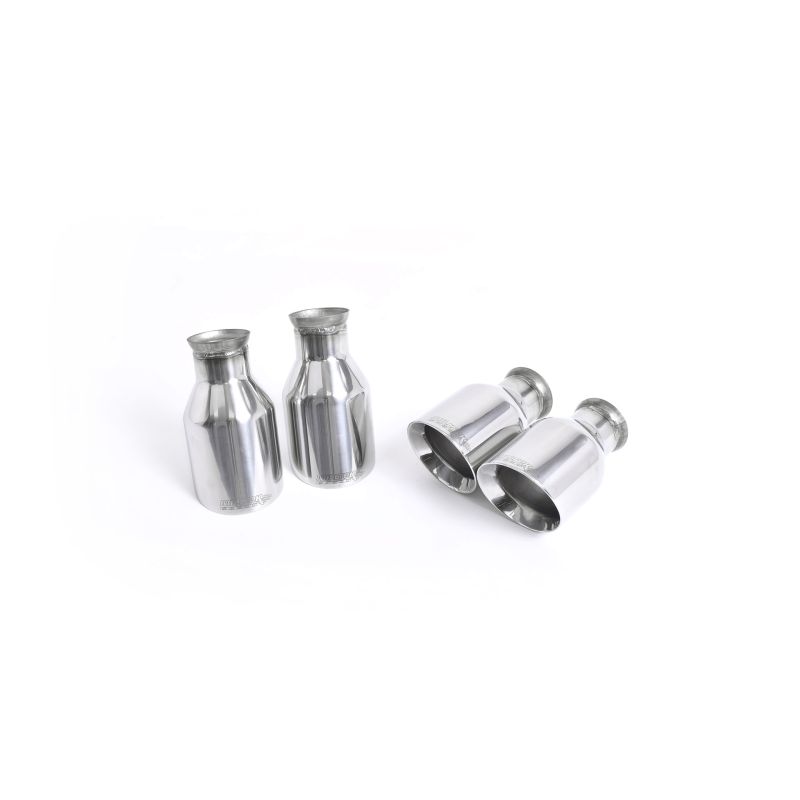 Embouts d'échappement MILLTEK Porsche Cayenne 958 Turbo 4.8 V8(2010à2014) Embout Chrome