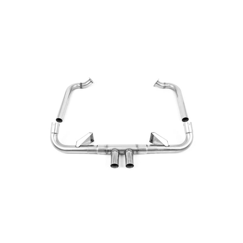 Ligne d'échappement FAP Back inox MILLTEK Porsche Boxster 718 GTS 2.5T(2016à2022) Embout Chrome