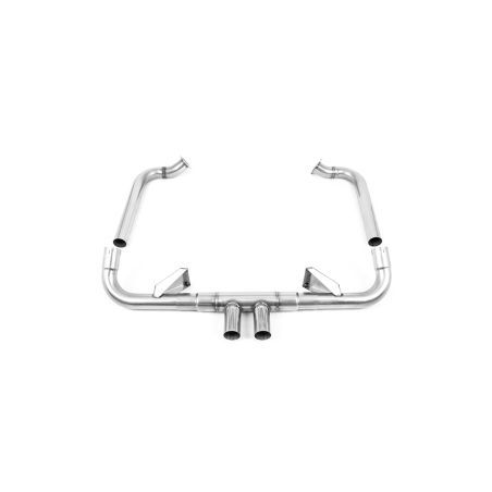 Ligne d'échappement FAP Back inox MILLTEK Porsche Boxster 718 GTS 2.5T(2016à2022) Embout Carbone