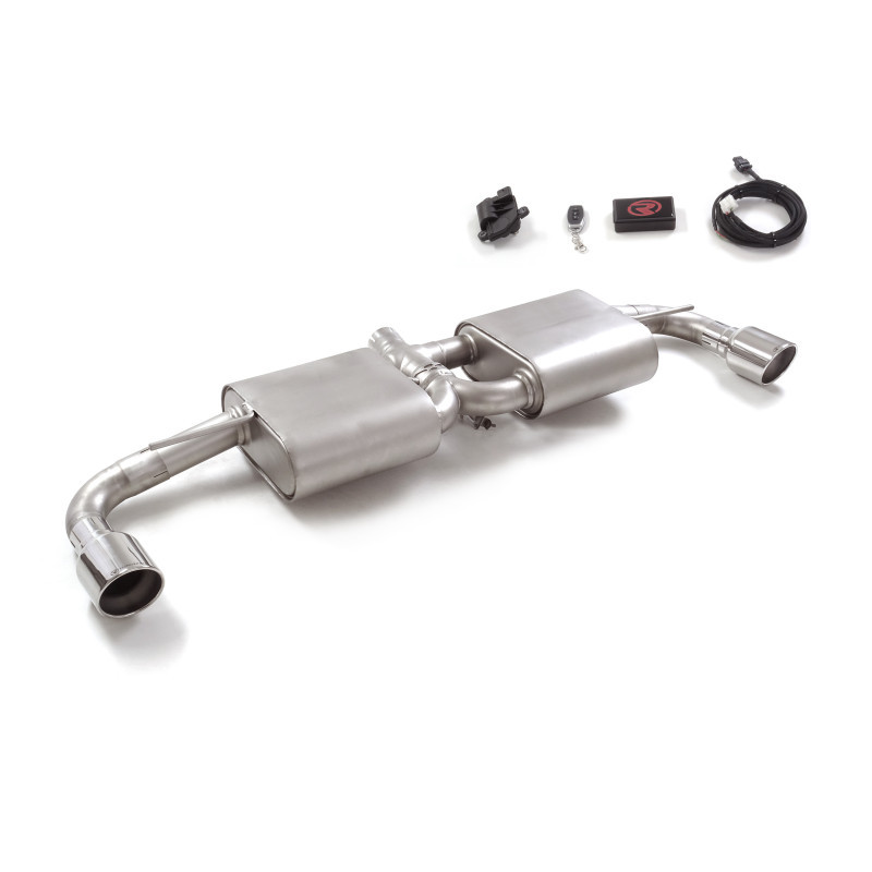 Silencieux arrière duplex RAGAZZON pour ALFA ROMEO 4C 1750TB (177kW) 2013-2020