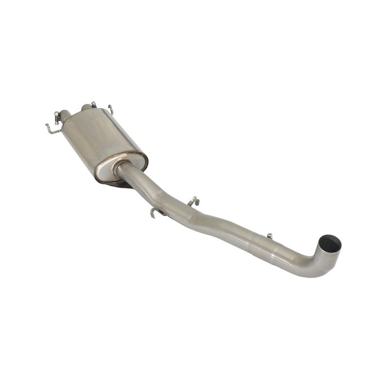 Silencieux intermédiaire RAGAZZON pour ALFA ROMEO 75 KAT. 2.5 V6 Q.ORO/MILANO - KAT. 3.0i V6 1988-1993