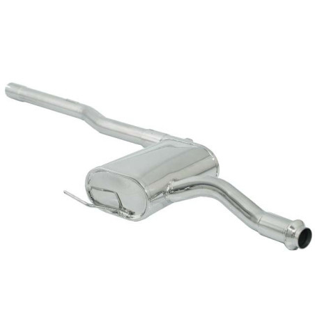 Silencieux intermédiaire avec 1 silencieux RAGAZZON pour ALFA ROMEO 155 2.0 16V (110kW) T.S. 05/1996-1998