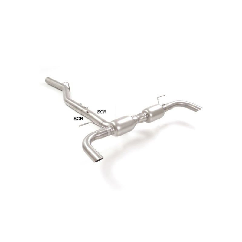 Silencieux arrière duplex RAGAZZON pour ALFA ROMEO Giulia(952) 2.2TD Q4 (140kW) 09/2018-