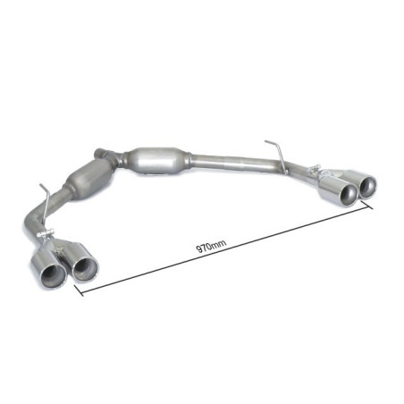 Silencieux arrière duplex RAGAZZON pour ALFA ROMEO Giulietta(940) 1.4TB GPL (88kW) 2012-2020