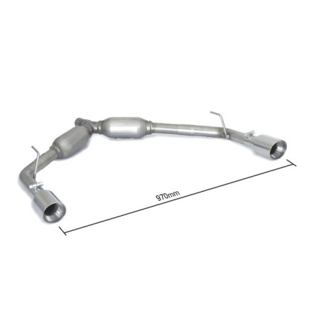 Silencieux arrière duplex RAGAZZON pour ALFA ROMEO Giulietta(940) 1.4TB GPL (88kW) 2012-2020
