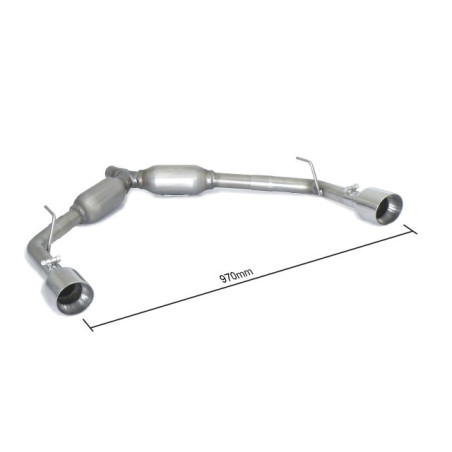 Silencieux arrière duplex RAGAZZON pour ALFA ROMEO Giulietta(940) 1.4TB GPL (88kW) 2012-2020