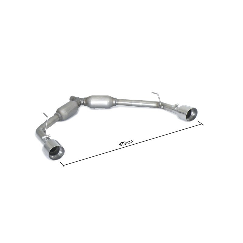 Silencieux arrière duplex RAGAZZON pour ALFA ROMEO Giulietta(940) 1.4TB GPL (88kW) 2012-2020