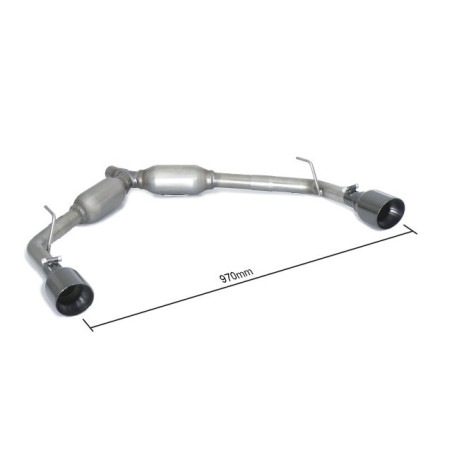 Silencieux arrière duplex RAGAZZON pour ALFA ROMEO Giulietta(940) 1.4TB GPL (88kW) 2012-2020