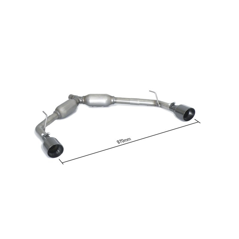 Silencieux arrière duplex RAGAZZON pour ALFA ROMEO Giulietta(940) 1.4TB GPL (88kW) 2012-2020