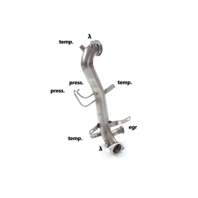 Tube remplacement cat RAGAZZON pour ALFA ROMEO Giulietta(940) 1.6JTDm2 (88kW) 2015-2018