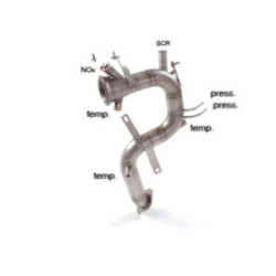 Tube remplacement cat RAGAZZON pour ALFA ROMEO Giulietta(940) 2.0JTDm2 (125kW) 11/2018-2020