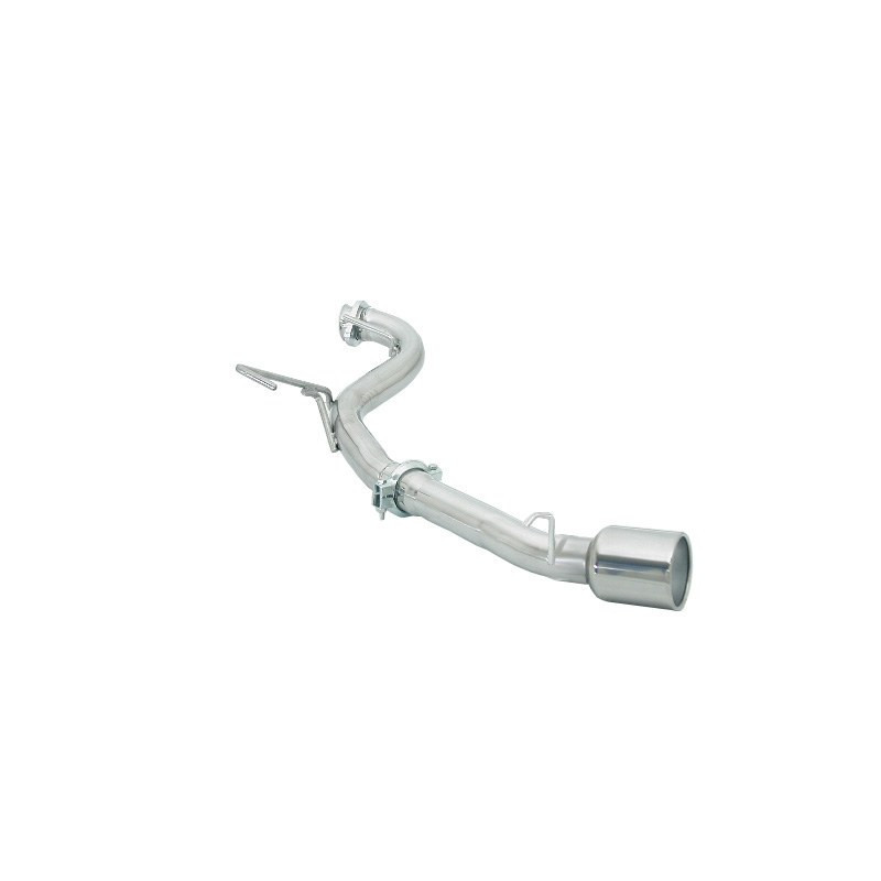 Tube arrière avec 1 sortie ronde 102 mm RAGAZZON pour ALFA ROMEO GTV(916) / Spider(916) 2.0 V6 Turbo (148Kw) 1995-