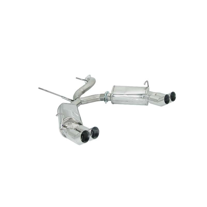 Silencieux arrière duplex RAGAZZON pour ALFA ROMEO GTV(916) / Spider(916) 2.0 V6 Turbo (148Kw) 1995-