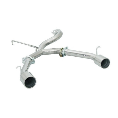 Tube arrière duplex g/d avec 1 sorties ronde RAGAZZON pour ALFA ROMEO GTV(916) / Spider(916) 2.0 V6 Turbo (148Kw) 1995-