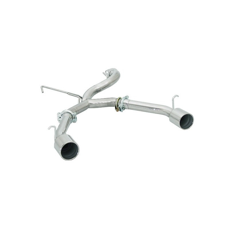 Tube arrière duplex g/d avec 1 sorties ronde RAGAZZON pour ALFA ROMEO GTV(916) / Spider(916) 2.0 V6 Turbo (148Kw) 1995-