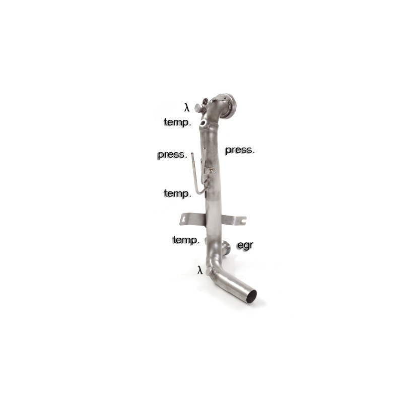 Tube remplacement cat RAGAZZON pour ALFA ROMEO MiTo(955) 1.3 JTDm (70kW) 2016-