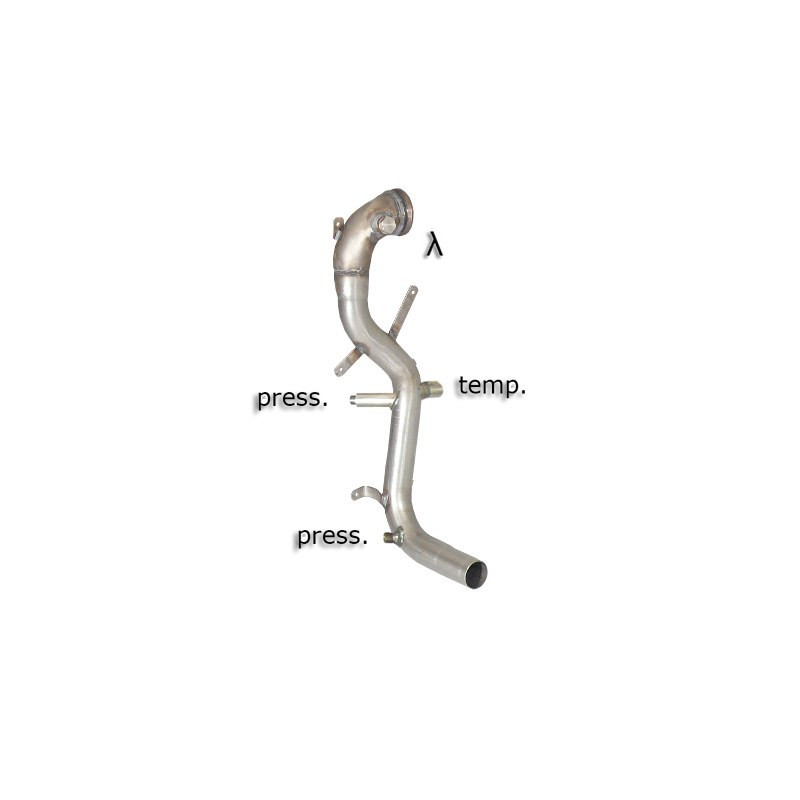 Tube remplacement cat RAGAZZON pour ALFA ROMEO MiTo(955) 1.3 JTDm (70kW) 2010-2013