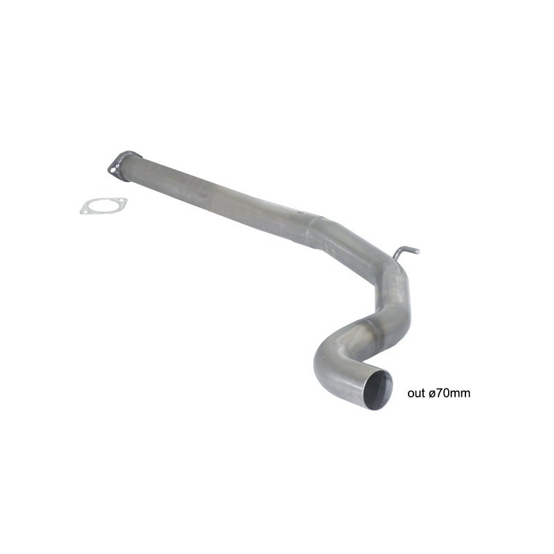 Tube intermédiaire RAGAZZON pour ALFA ROMEO MiTo(955) 1.4 TB (114kW / 125kW) ø70mm 09/2008-2018
