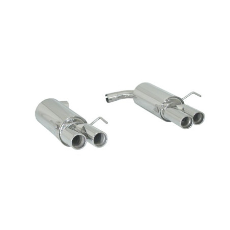 Silencieux arrière duplex RAGAZZON pour ALFA ROMEO Spider(939) 1750TBi 147kW 2009-