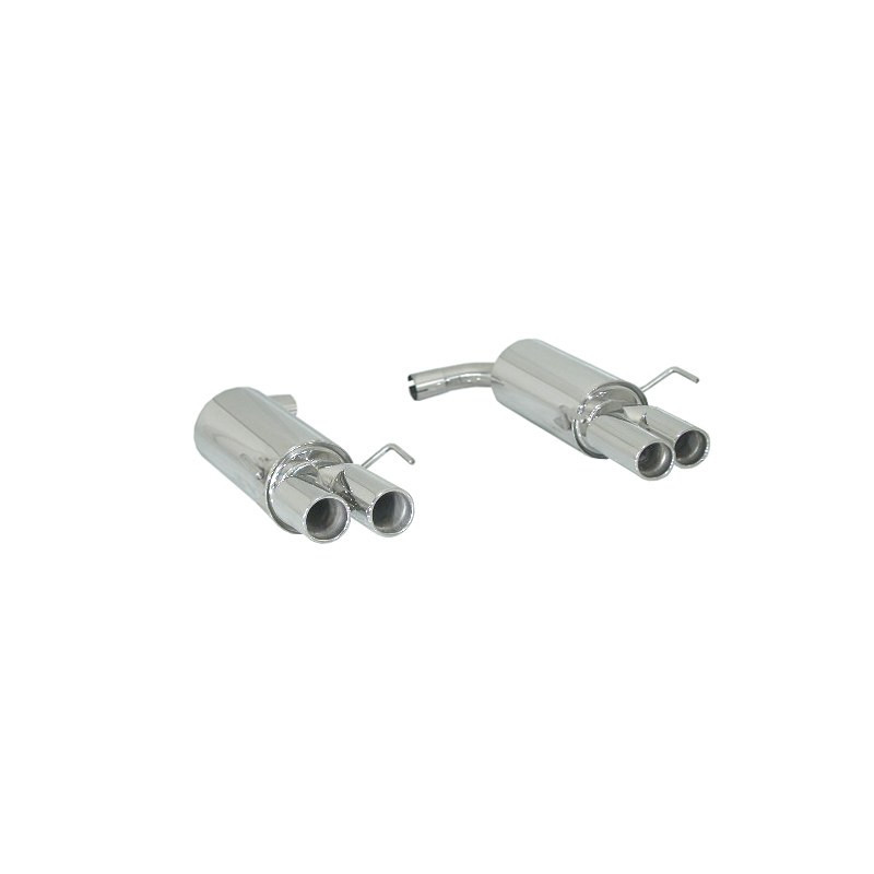Silencieux arrière duplex RAGAZZON pour ALFA ROMEO Spider(939) 1750TBi 147kW 2009-