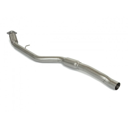 Flexible avec silencieux intermédiaire ligne avec diamètre RAGAZZON pour ALFA ROMEO Stelvio(949) 2.0 Turbo Q4 (206kW) 2017-
