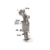 Filtre à particules RAGAZZON pour ALFA ROMEO Stelvio(949) 2.2 Turbo Diesel Q4 (154kW) 2017-08/2018