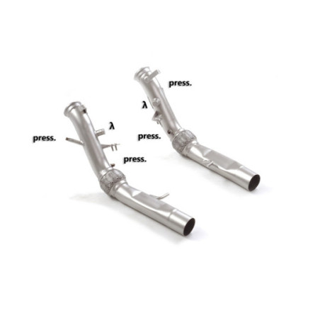 Tube remplacement cat RAGAZZON pour ALFA ROMEO Stelvio(949) 2.9 Bi-Turbo (375kW) Quadrifoglio 2017-