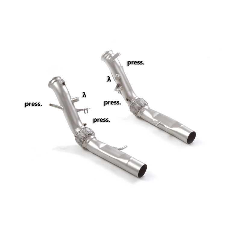 Tube remplacement cat RAGAZZON pour ALFA ROMEO Stelvio(949) 2.9 Bi-Turbo (375kW) Quadrifoglio 2017-