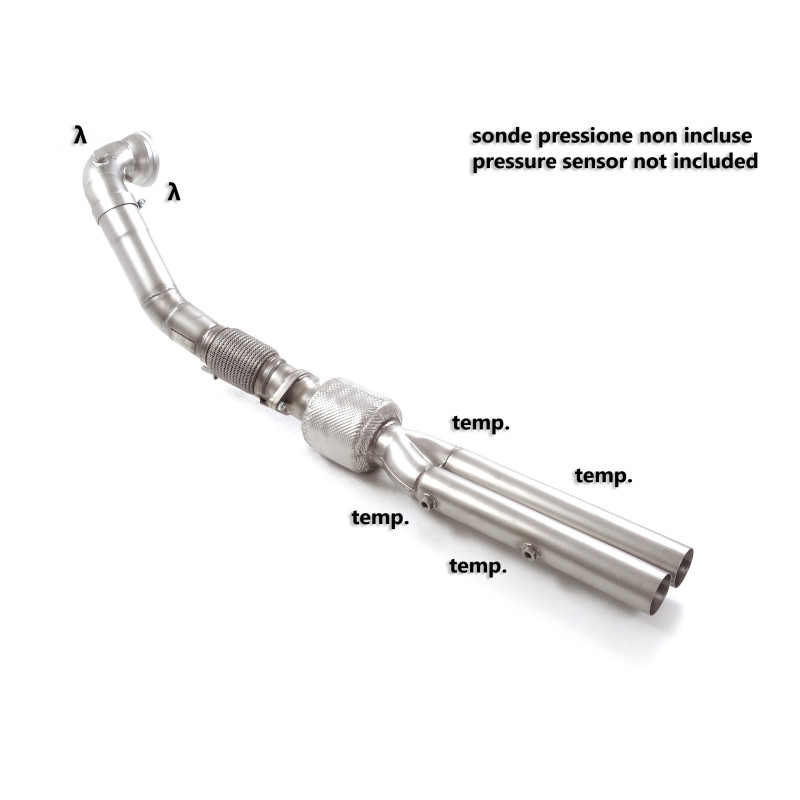 Tube remplacement cat RAGAZZON pour CUPRA Formentor (KM) VZ5 2.5TSI 4Drive (287kW) 2021-2024