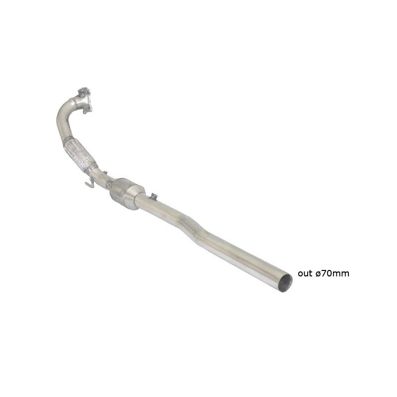 Catalyseur métallique RAGAZZON pour VOLKSWAGEN Golf Mk6 (typ 1K) 2.0 GTI TSI (155 / 173kW) ø70mm 2009-