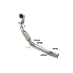 Tube remplacement cat RAGAZZON pour VOLKSWAGEN Golf Mk7.5 (typ AU) 2.0TSI GTi (180KW) 76mm 07/2018-2020