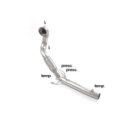 Tube remplacement cat RAGAZZON pour VOLKSWAGEN Golf Mk8 (typ CD) 2.0GTi (180kW) 70mm 2020-2024