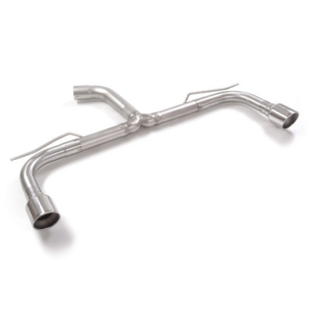 Tube arrière duplex g/d avec 1 sortie ronde sport RAGAZZON pour VOLKSWAGEN Golf Mk8 (typ CD) 2.0GTi (180kW) 76mm 2020-2024
