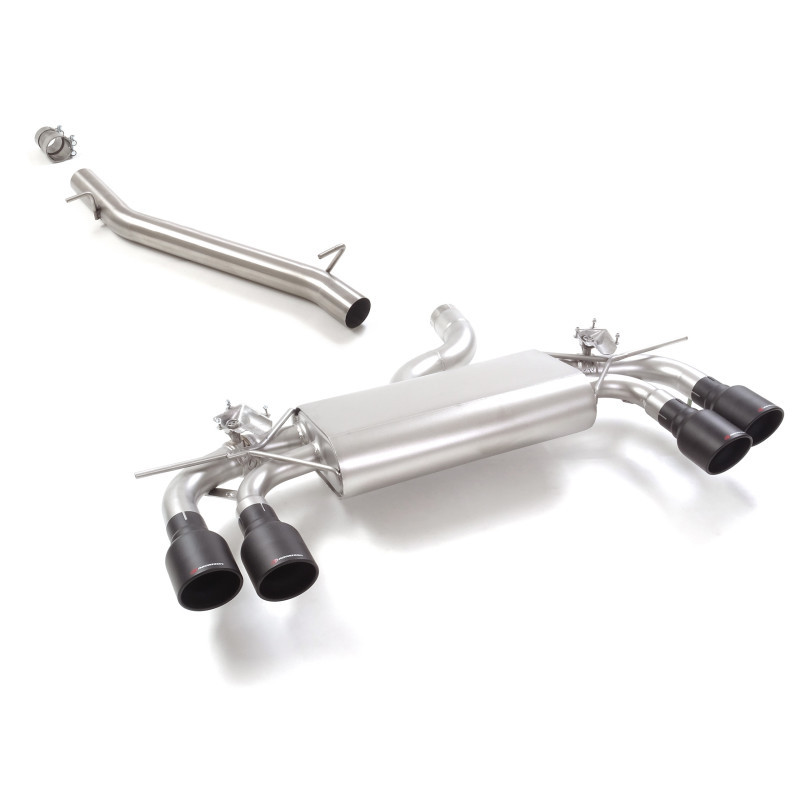 Silencieux arrière duplex RAGAZZON pour VOLKSWAGEN Golf Mk8 (typ CD) R 2.0TSI 4motion (235kW) 12/2020-