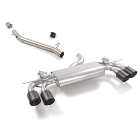 Silencieux arrière duplex RAGAZZON pour VOLKSWAGEN Golf Mk8.5 (typ CD) R 2.0TSI 4motion (245kW) 02/2024-