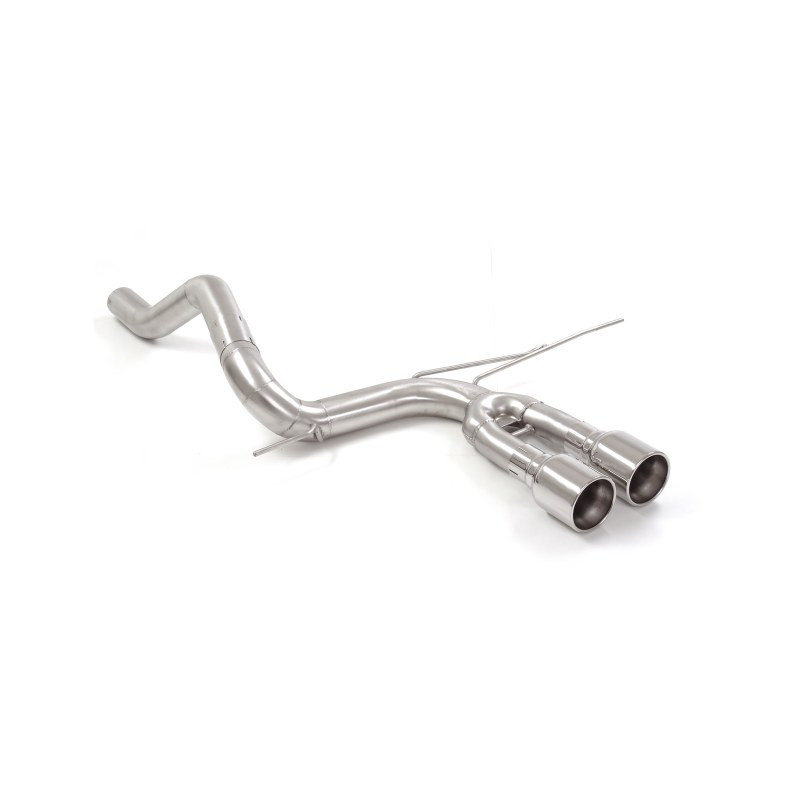 Tube arrière avec 2 sorties ronde centrales 102 mm ligne a RAGAZZON pour FORD Focus Mk3 (typ DYB) ST 2.0T (184kW) 2011-