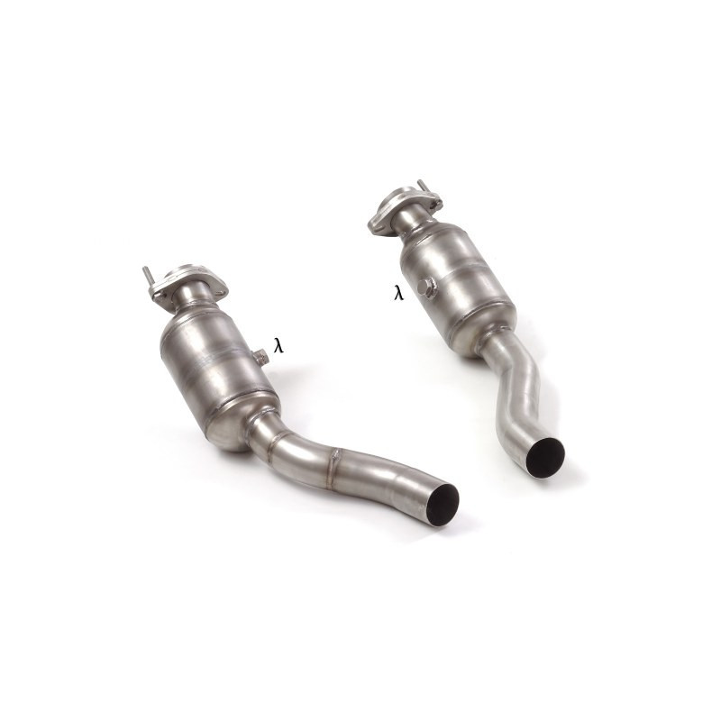 Catalyseurs métalliques 200cpsi gauche/droite RAGAZZON pour JAGUAR F-Type Coupè S 3.0 V6 (280kW) 2013-2018 (no Euro 6D-TEMP)