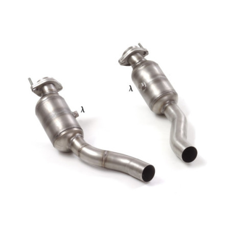 Catalyseurs métalliques 200cpsi gauche/droite ligne avec di RAGAZZON pour JAGUAR F-Type Coupè 3.0 V6 (250kW) 07/2018-12/2019