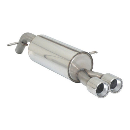 Silencieux arrière RAGAZZON pour PEUGEOT 207 1.6 16V THP GTi (128Kw) 2007-