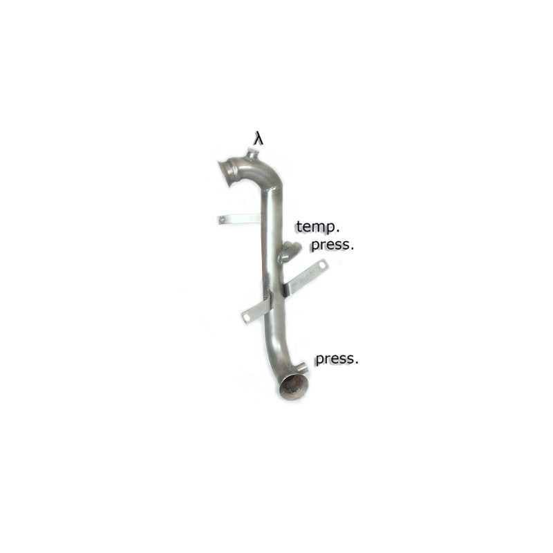 Tube remplacement cat RAGAZZON pour PEUGEOT 207 1.6HDi (82kW) 2010-