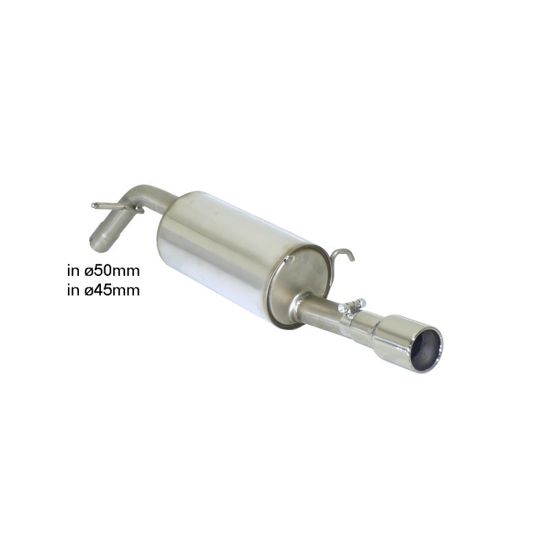 Silencieux arrière RAGAZZON pour PEUGEOT 208 Mk1 1.4VTi (70kW) 2012-