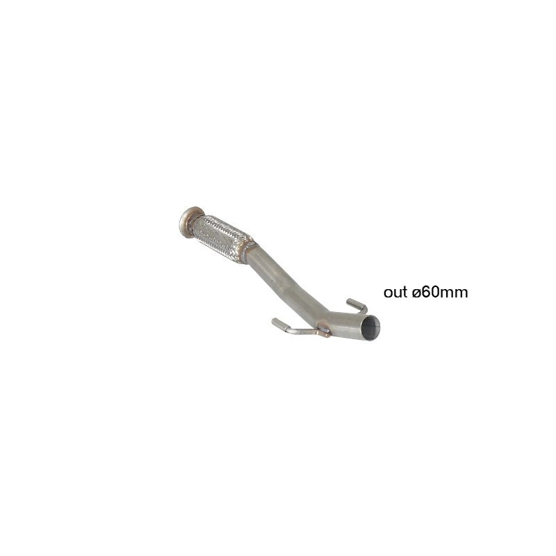 Tube antérieur avec flexible - ligne avec diamètre majoré 6 RAGAZZON pour PEUGEOT 208 Mk1 1.6GTi (147kW) 2013-2015
