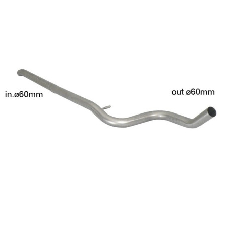 Tube intermédiaire RAGAZZON pour PEUGEOT 208 Mk1 1.6GTi (147kW) 2013-2015