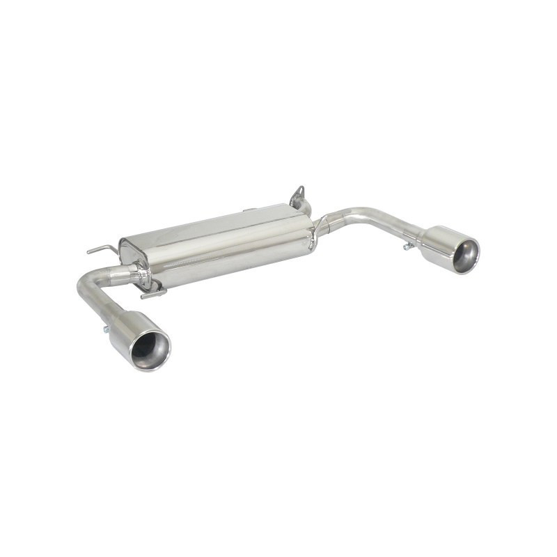 Silencieux arrière duplex RAGAZZON pour SUZUKI Swift Mk5 (typ NZ) 1.6 Sport (100kW) 2010-